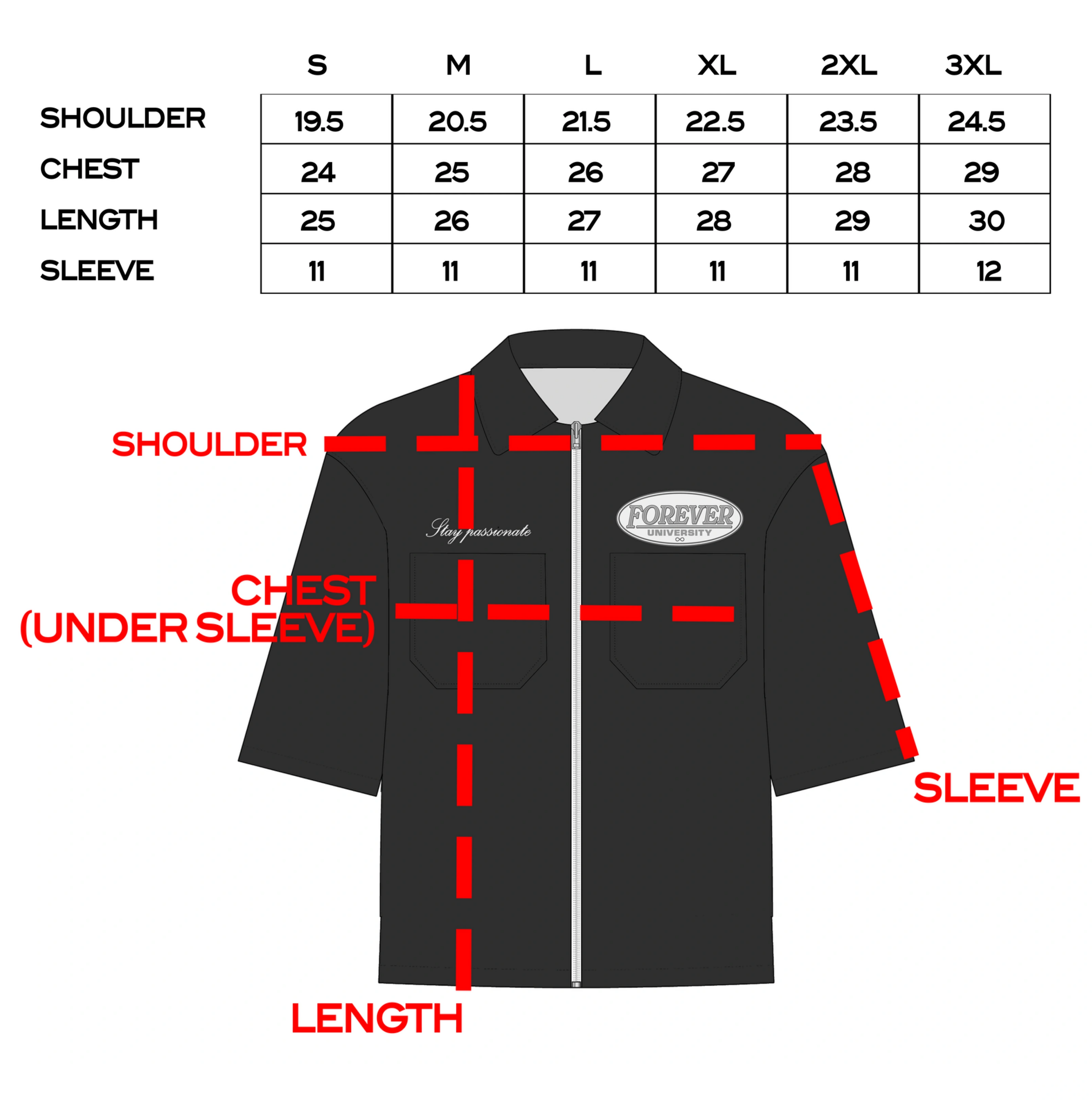 Overly Passionate Club Zip Up